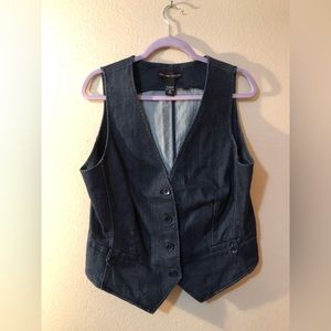 New York  & Company denim vest. Size 14.
